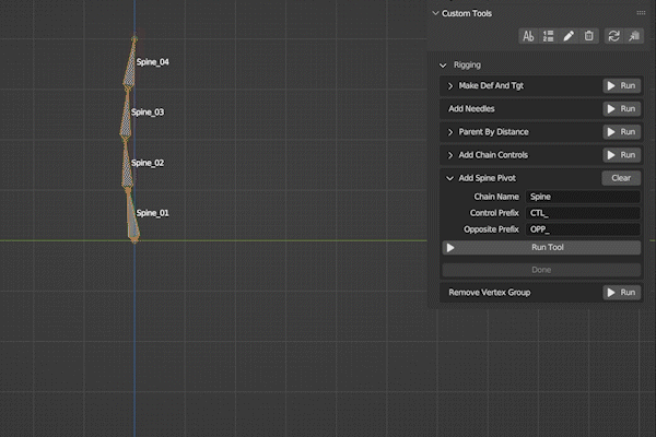 Custom Tools Addon v1 Spine Demo By MohitSainiKnl