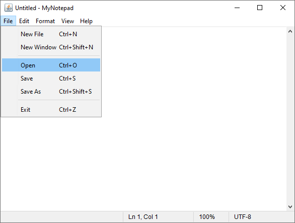 MS Notepad Project By MohitSainiKnl