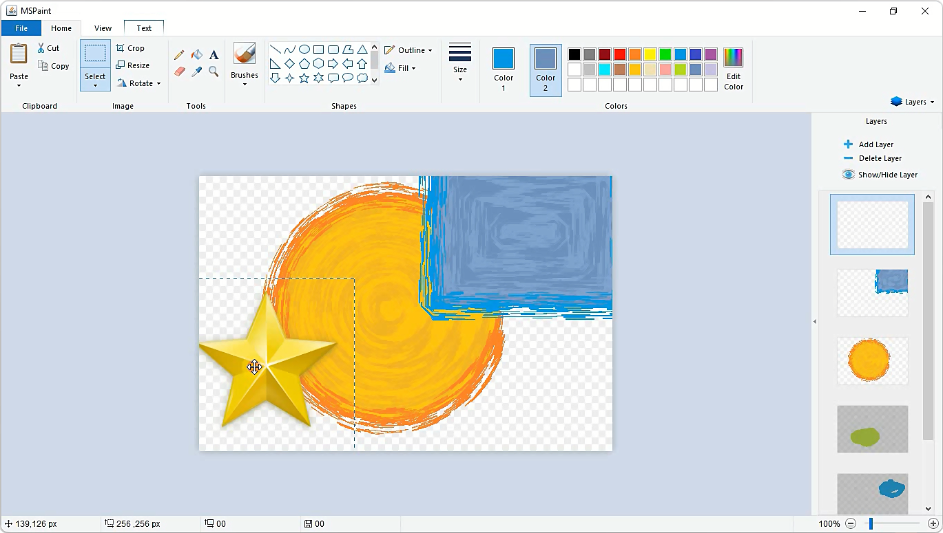 MS Paint Project By MohitSainiKnl