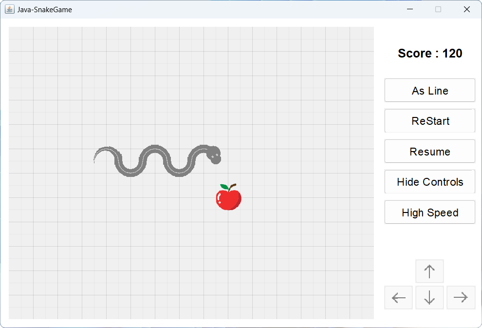 Snake Game Graph View By MohitSainiKnl